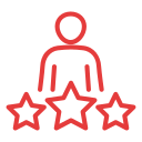 icône satisfaction client - ATJ Team